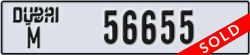 dubai - code - M - number -56655