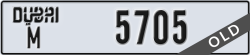 dubai - code - M - number -5705