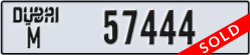 dubai - code - M - number -57444