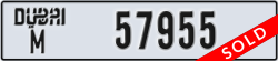 dubai - code - M - number -57955