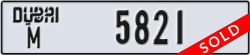 dubai - code - M - number -5821