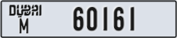 dubai - code - M - number -60161