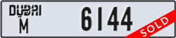 dubai - code - M - number -6144