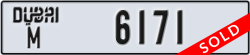 dubai - code - M - number -6171
