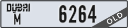 dubai - code - M - number -6264