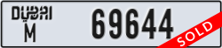 dubai - code - M - number -69644