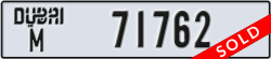 dubai - code - M - number -71762