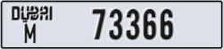 dubai - code - M - number -73366
