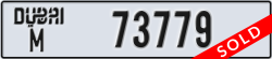 dubai - code - M - number -73779