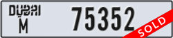 dubai - code - M - number -75352