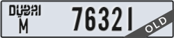 dubai - code - M - number -76321
