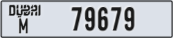 dubai - code - M - number -79679