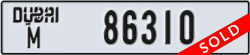dubai - code - M - number -86310