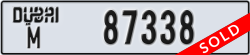 dubai - code - M - number -87338