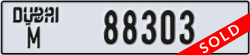 dubai - code - M - number -88303