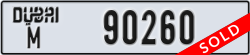 dubai - code - M - number -90260