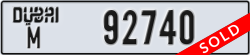 dubai - code - M - number -92740