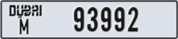 dubai - code - M - number -93992