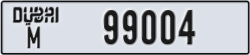 dubai - code - M - number -99004