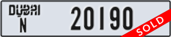 dubai - code - N - number -20190