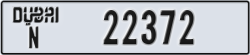 dubai - code - N - number -22293