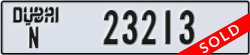 dubai - code - N - number -23213