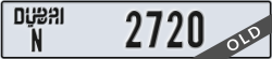 dubai - code - N - number -2720