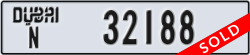 dubai - code - N - number -32188