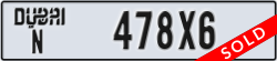 dubai - code - N - number -478X6