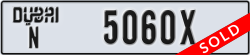 dubai - code - N - number -5060X