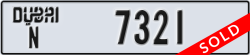 dubai - code - N - number -7242