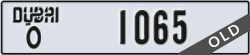 dubai - code - O - number -1065