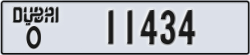 dubai - code - O - number -11434