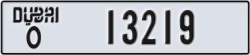 dubai - code - O - number -13219