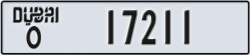 dubai - code - O - number -17211