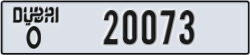 dubai - code - O - number -20073