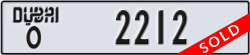 dubai - code - O - number -2212