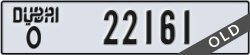 dubai - code - O - number -22161