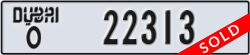 dubai - code - O - number -22313