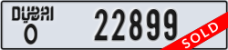 dubai - code - O - number -22899