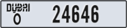 dubai - code - O - number -24646
