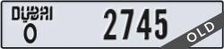 dubai - code - O - number -2745