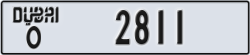 dubai - code - O - number -2811