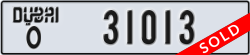 dubai - code - O - number -31013