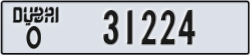 dubai - code - O - number -31224