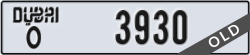dubai - code - O - number -3930