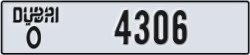 dubai - code - O - number -4306
