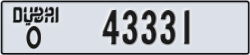 dubai - code - O - number -43252