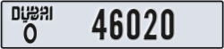 dubai - code - O - number -46020