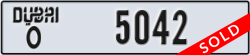 dubai - code - O - number -5042